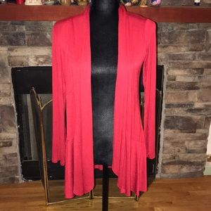 Beautiful red cardigan
